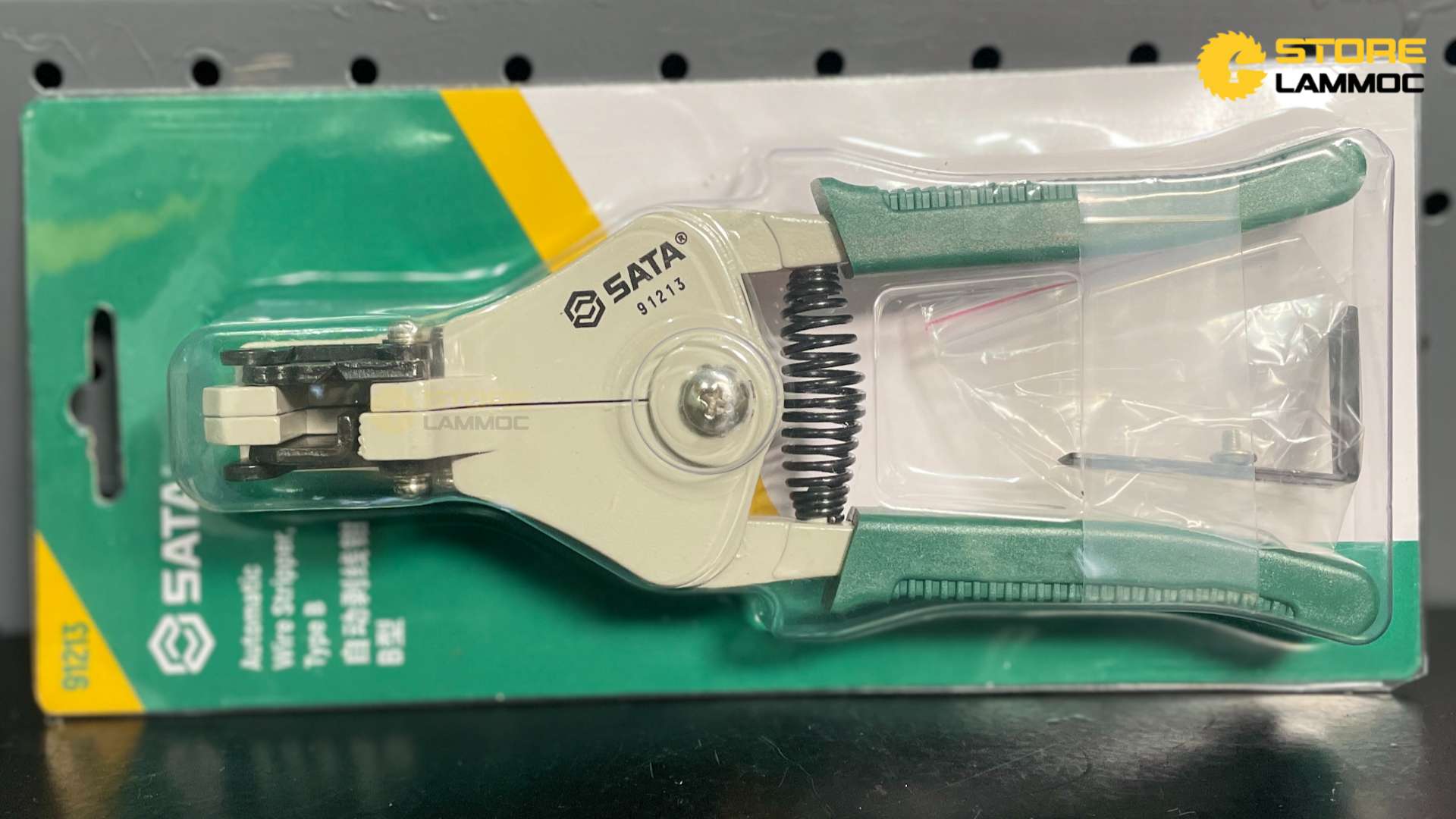 Kìm tuốt dây điện tự động loại B 7inch Sata 91213