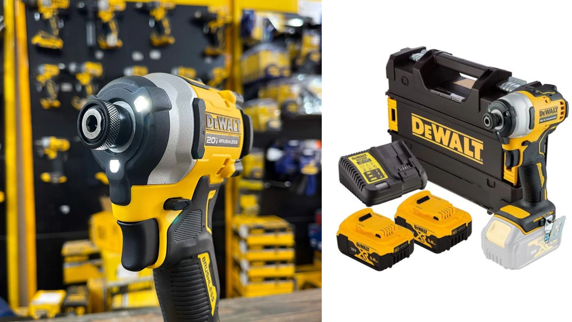 Máy bắn vít Dewalt DCF850 - Sự lựa chọn tối ưu cho xây dựng và sửa chữa