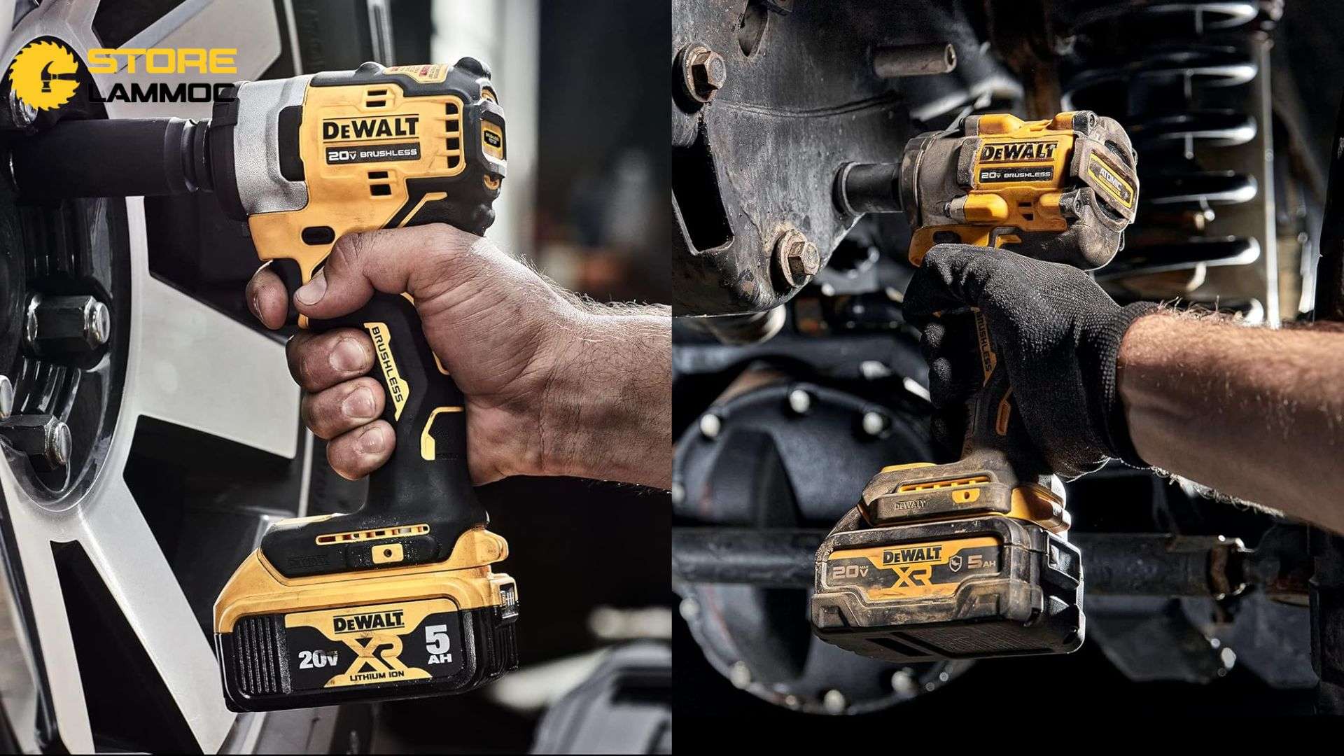 Máy bắn bu lông pin Dewalt DCF901 và DCF911
