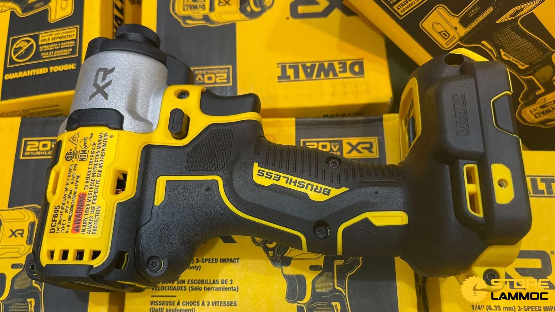 Máy bắn vít pin DeWALT DCF845