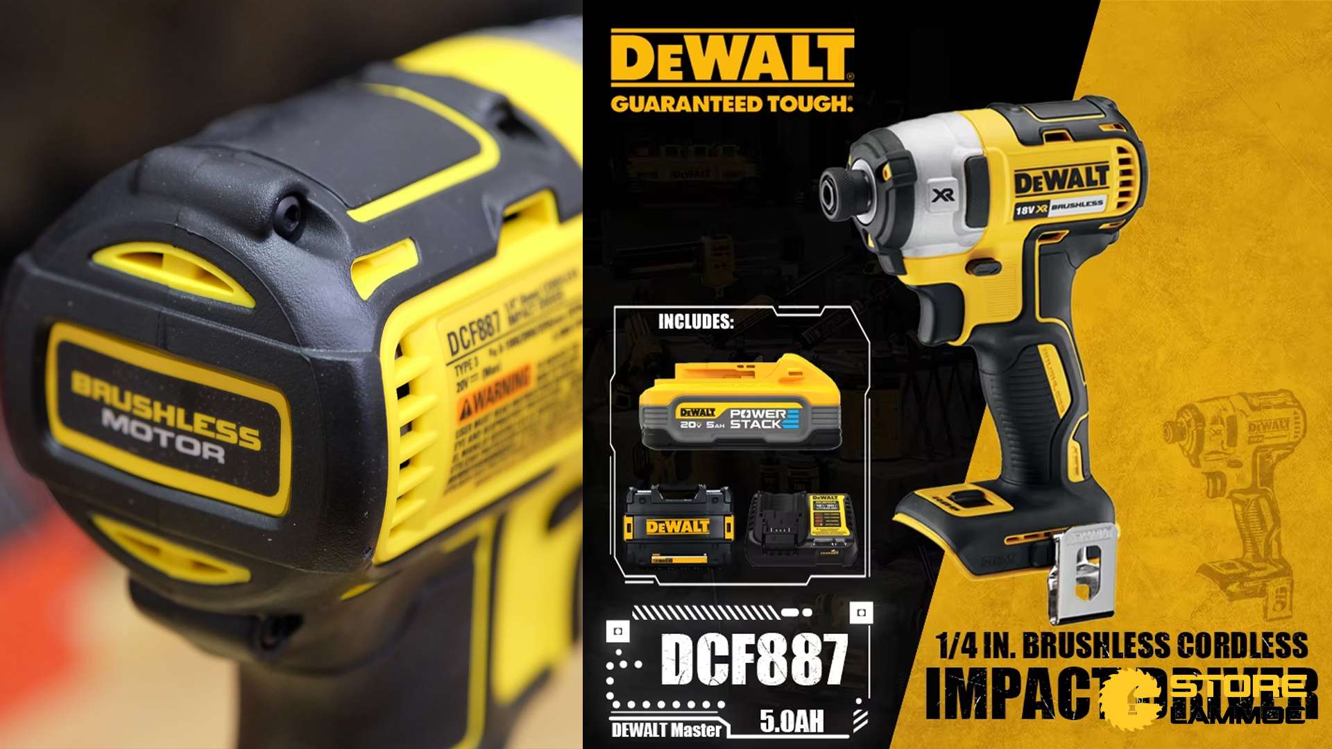 Máy bắn vít pin Dewalt DCF887