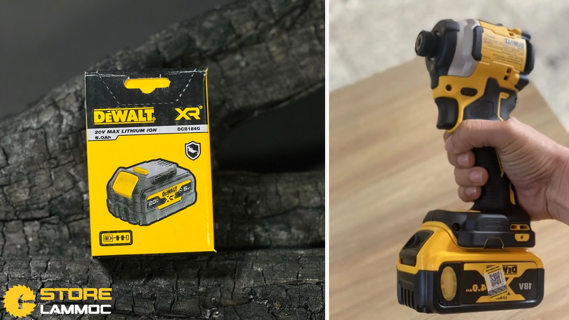 Máy bắn vít và pin Lithium-ion