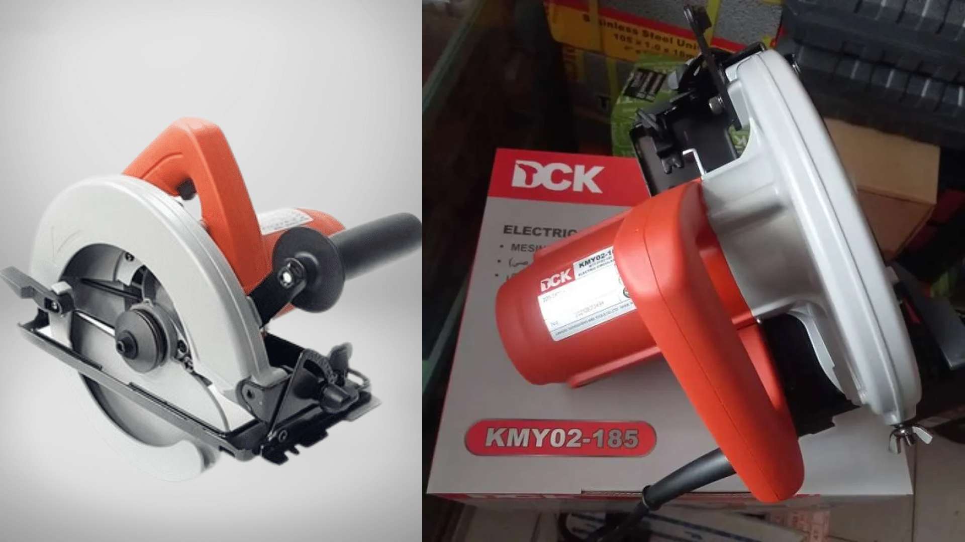 Máy cưa đĩa 1100W 185mm DCK KMY02-185