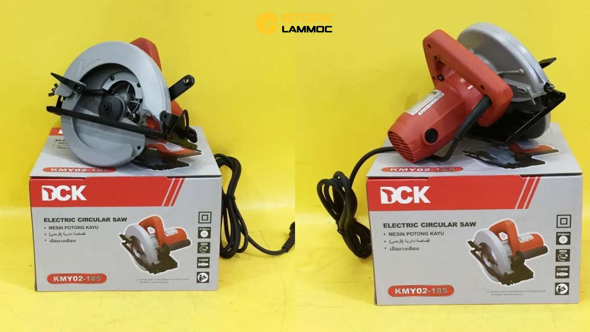 Máy cưa đĩa 1100W 185mm DCK KMY02-185