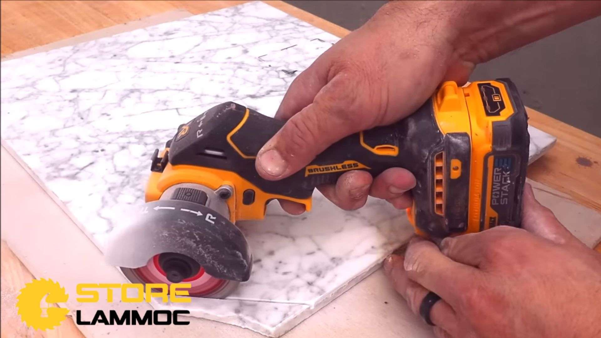 Khả năng cắt đa dạng của DEWALT DCS438B