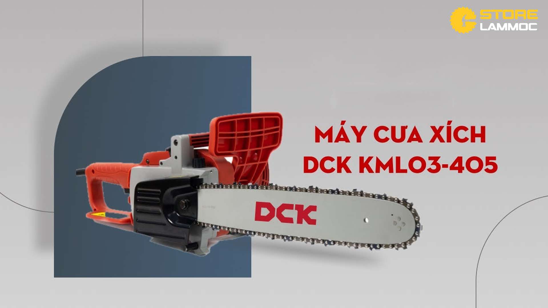 Máy cưa xích DCK