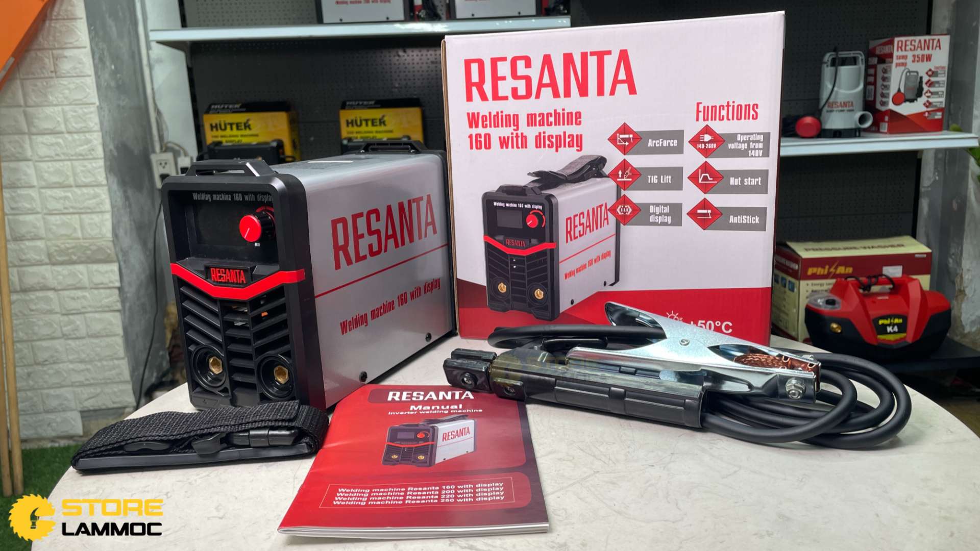 Máy hàn que điện tử Resanta 160
