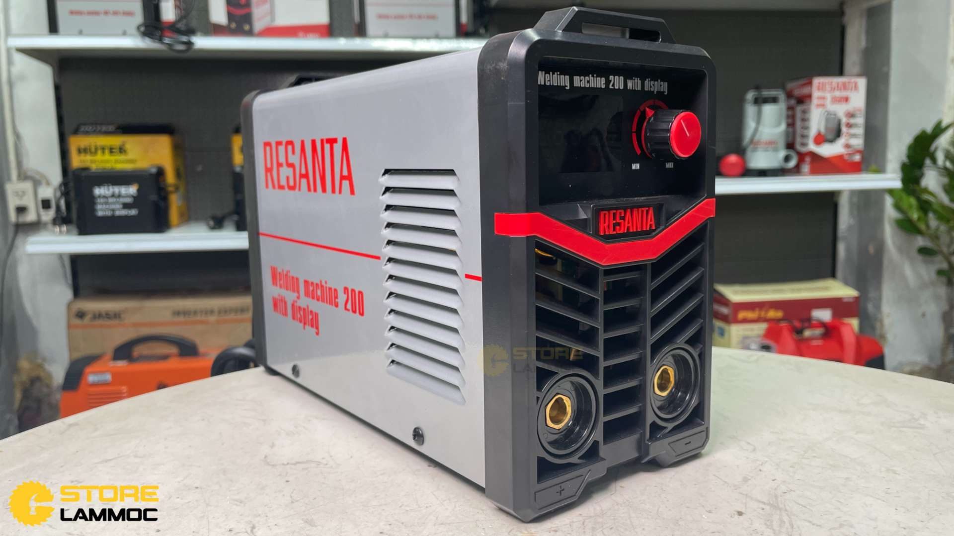 Máy hàn que điện tử Resanta 200