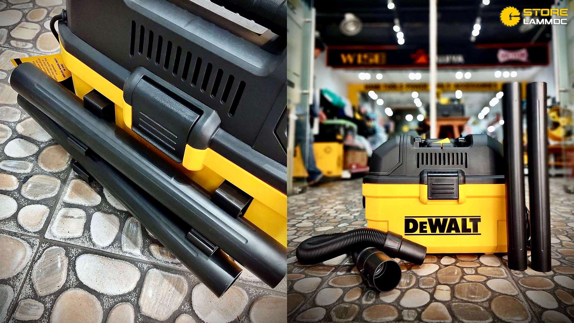 Máy hút bụi Dewalt DXV15T