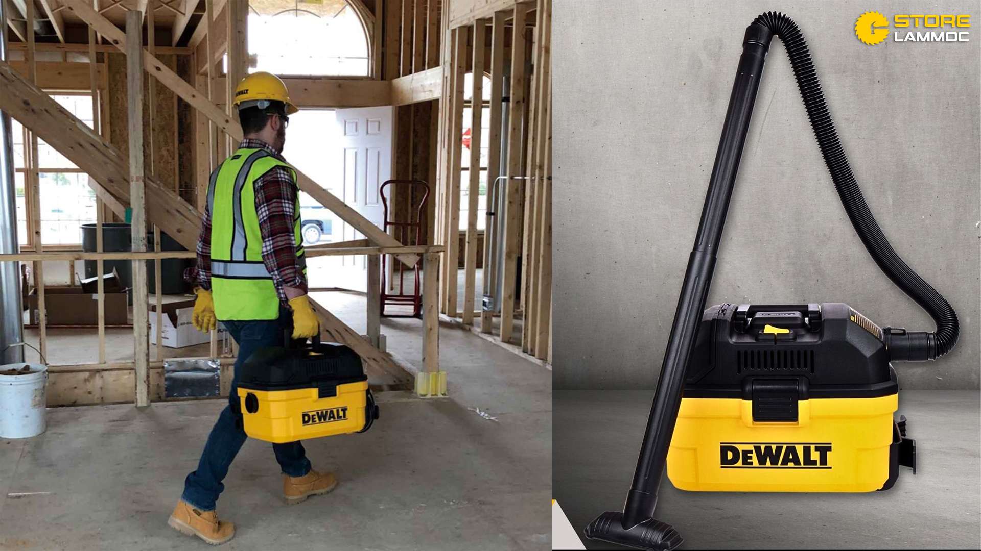 Máy hút bụi Dewalt DXV15T