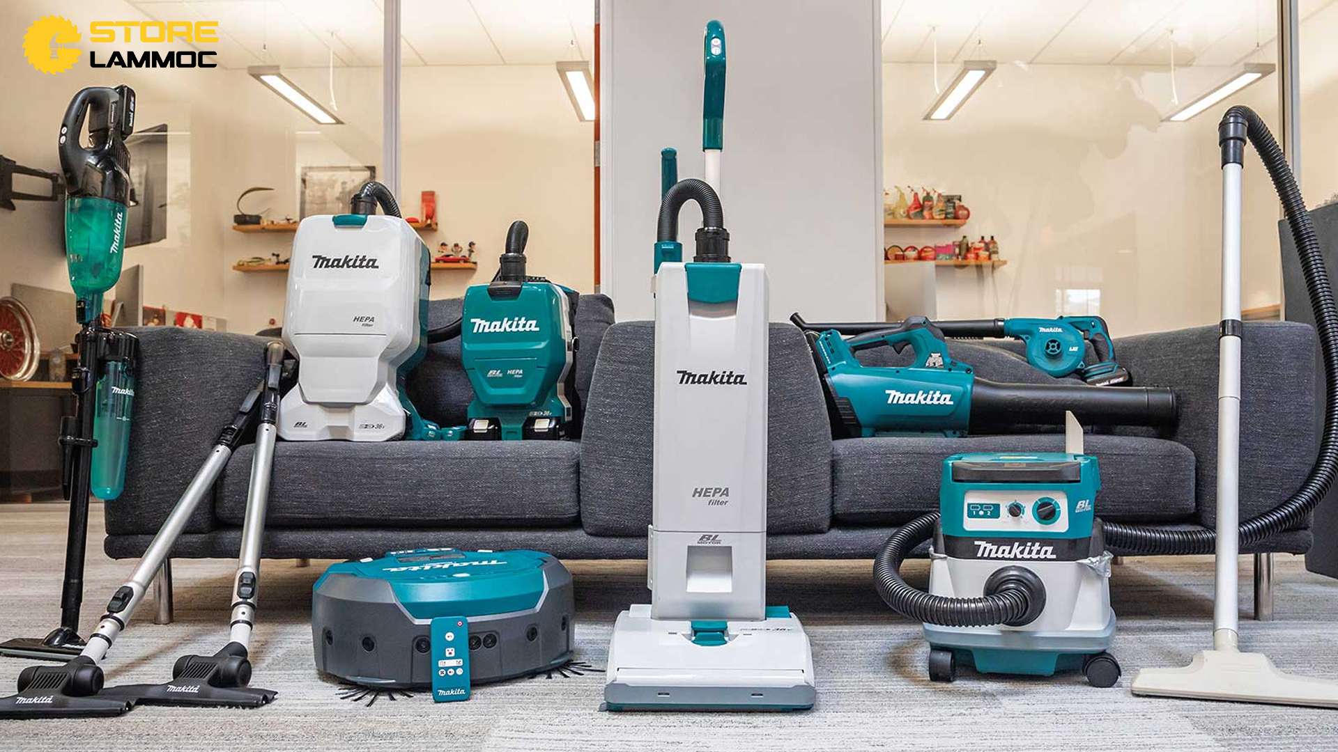 Máy hút bụi pin Makita