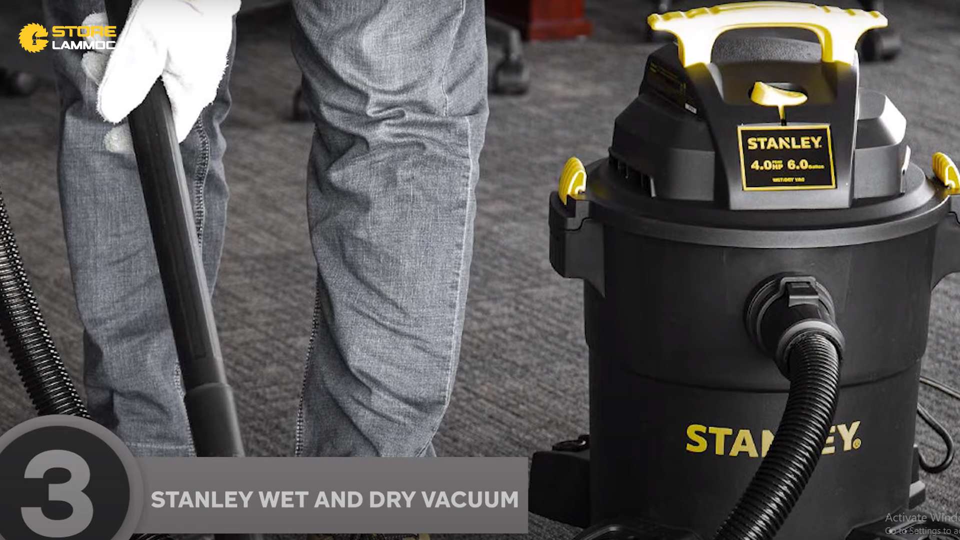 Máy hút bụi Stanley Wet and Dry Vacuum