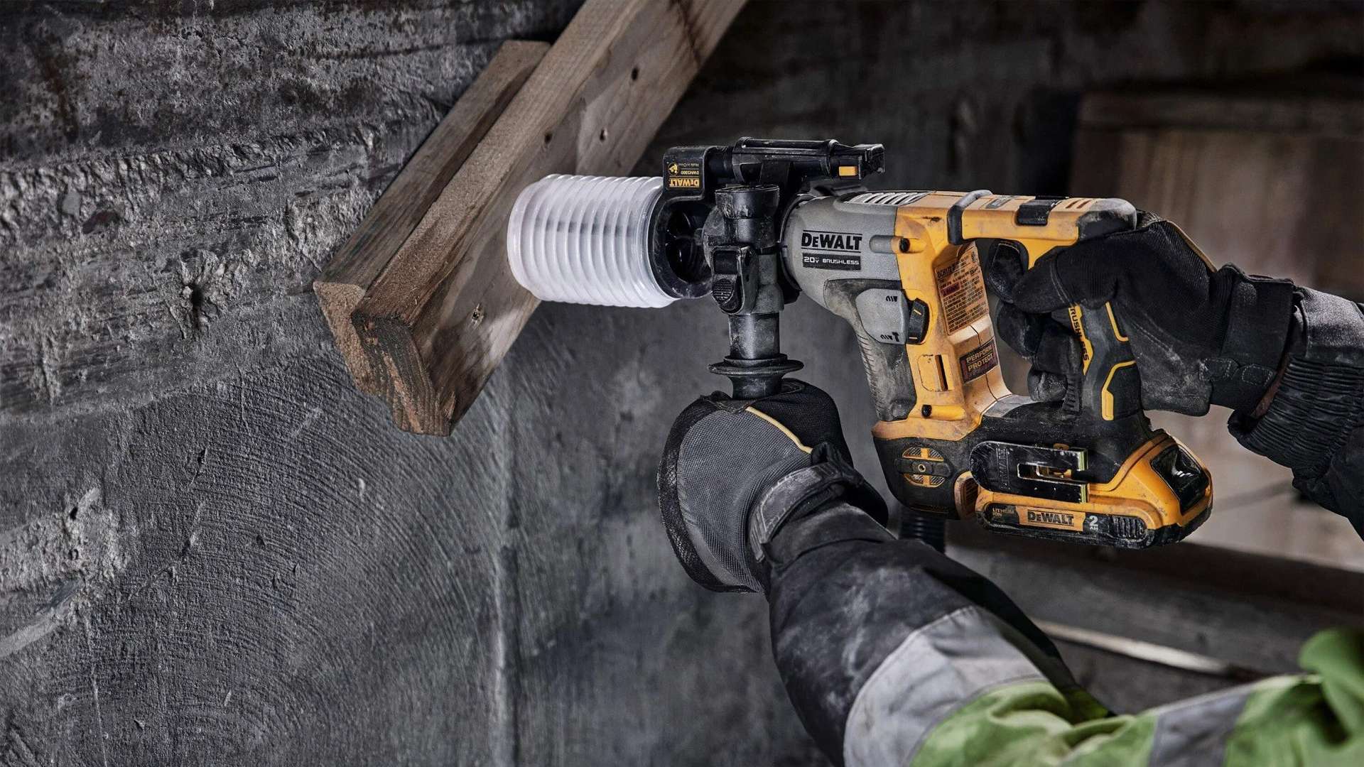MÁY KHOAN BÊ TÔNG PIN 18V DEWALT DCH172N