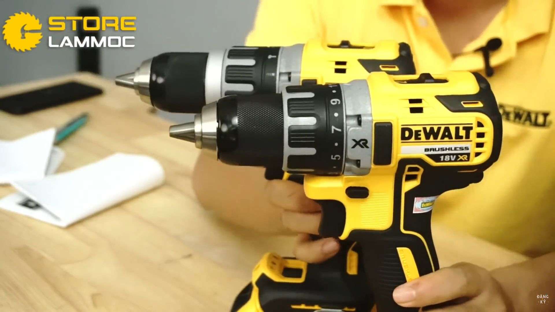 Máy khoan pin DeWALT DCD796 và DCD791