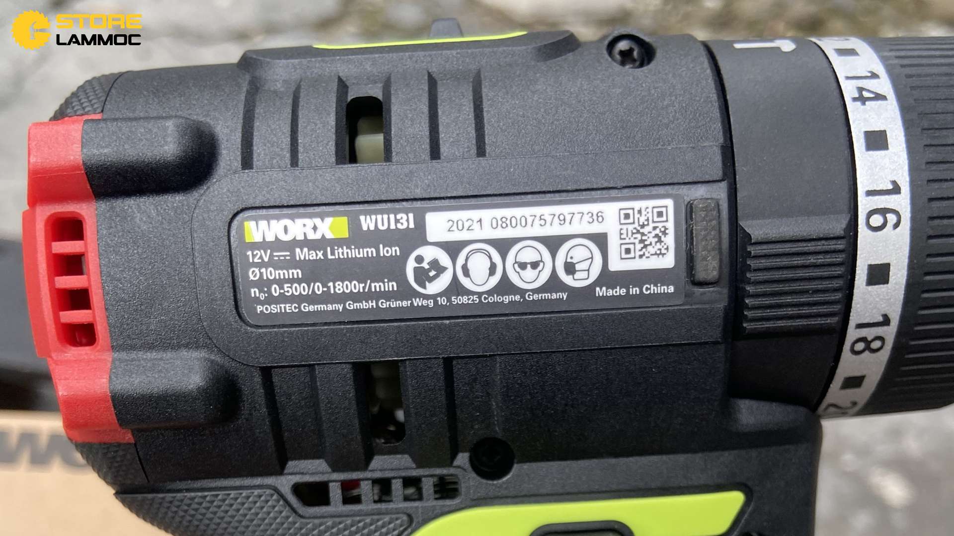 MÁY KHOAN VẶN VÍT PIN 12V WORX WU131