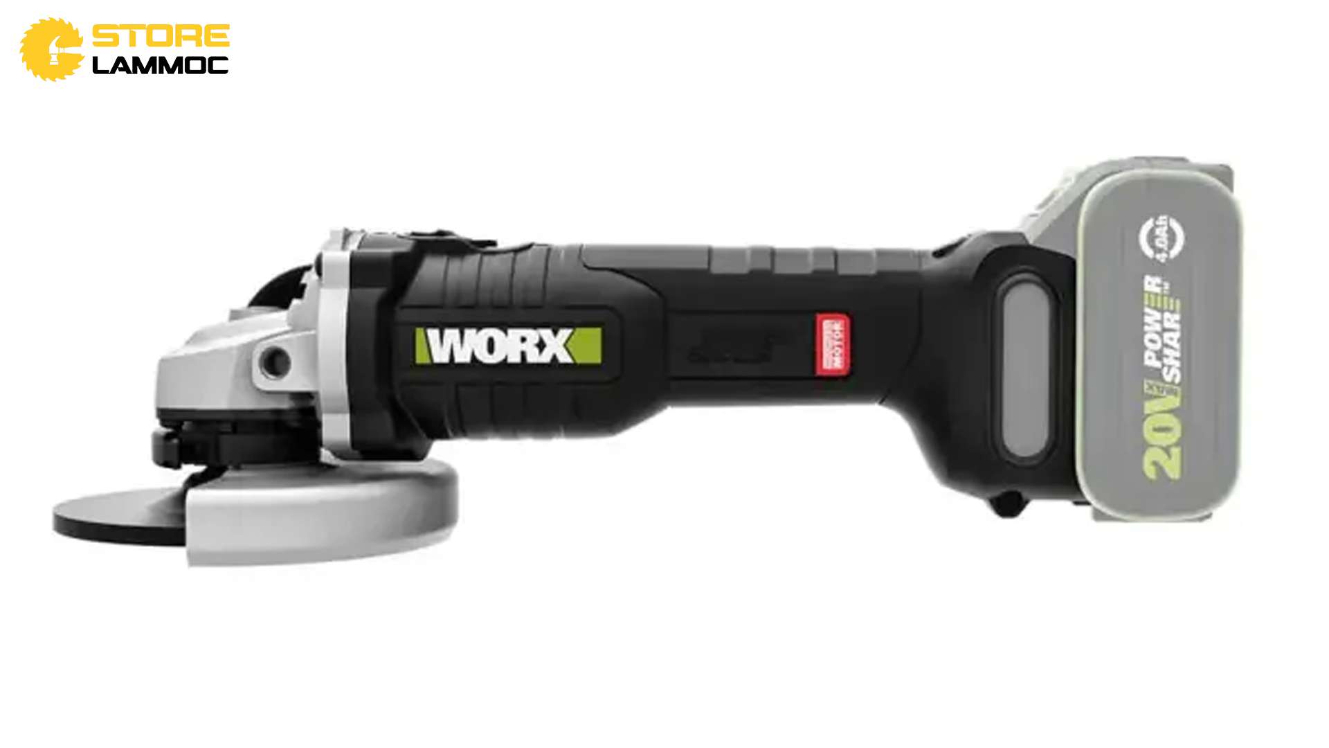 Máy mài góc pin Worx WU809