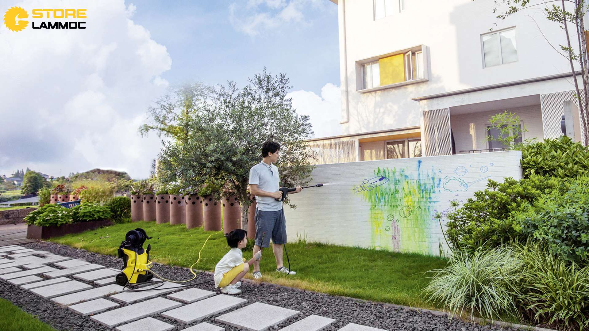 MÁY PHUN RỬA ÁP LỰC CAO KARCHER K3 DELUXE PREMIUM - 1.603-220.0