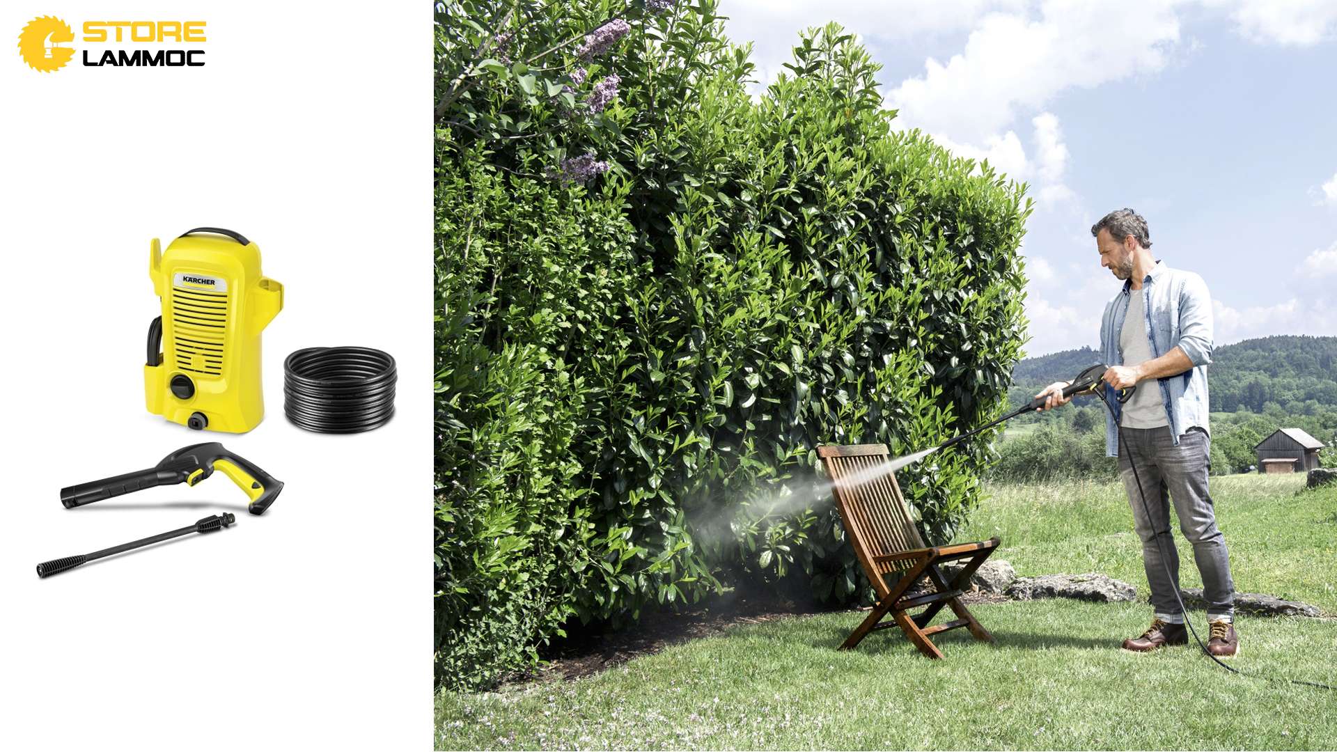 MÁY PHUN RỬA ÁP LỰC CAO KARCHER UNIVERSAL EDITION 9.653-385.0 K2