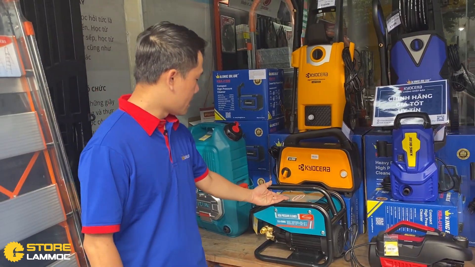 Máy rửa xe Classic, công suất 3500W, giá 2.527.000 đồng