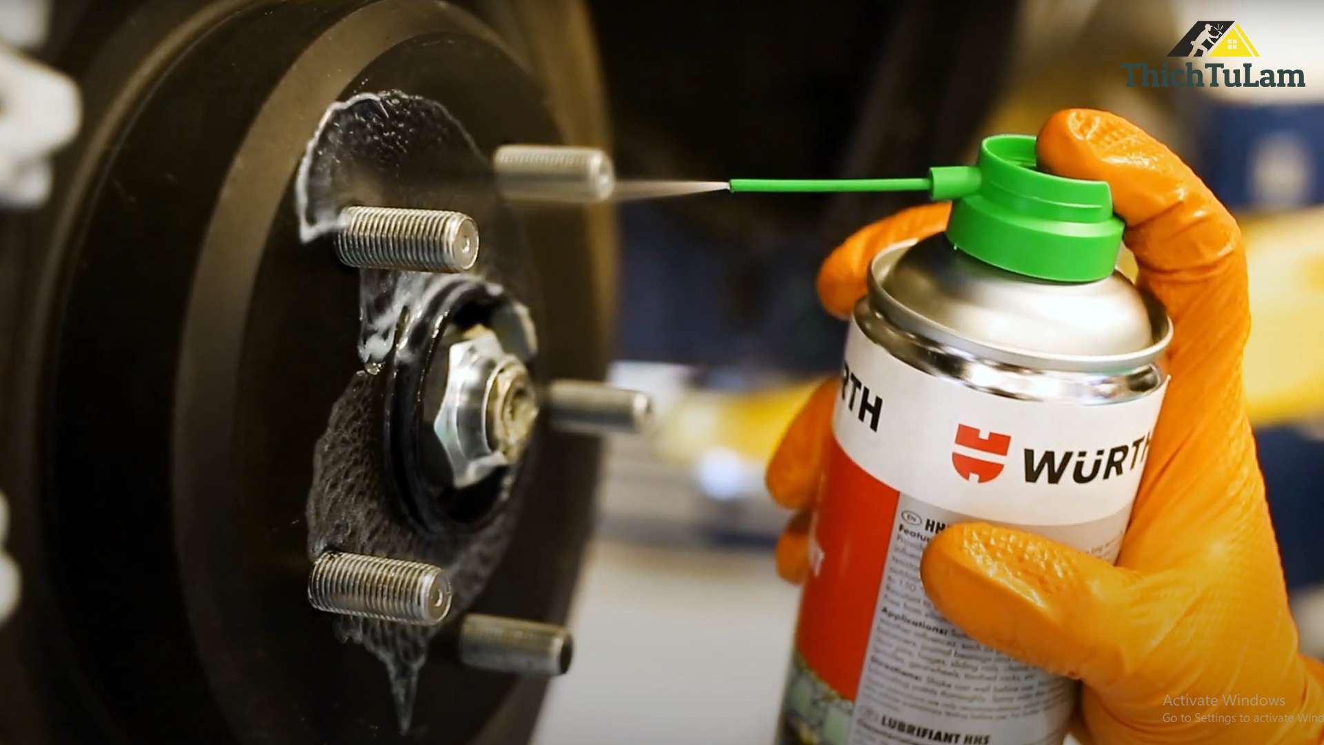 Mỡ bò nước Wurth HHS Grease-Based Lubricants