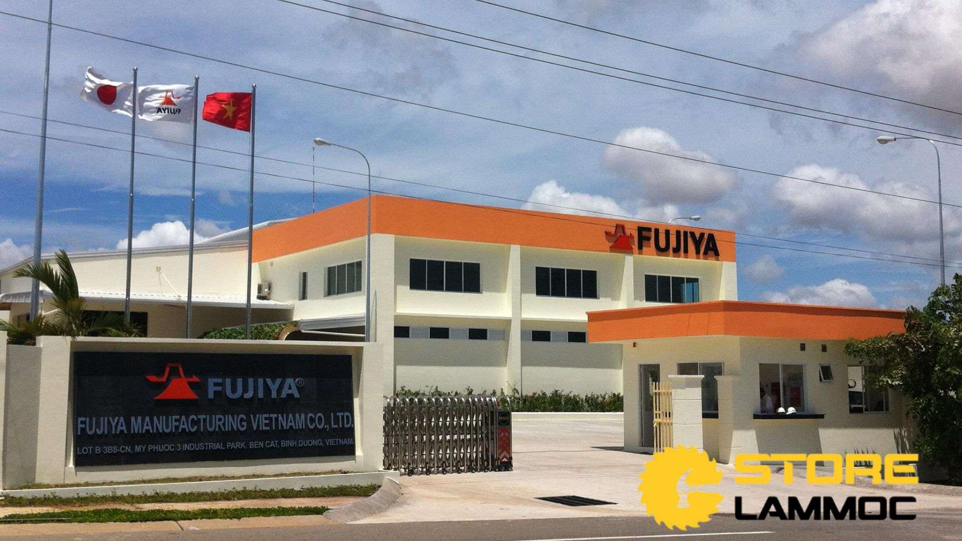 Nhà máy sản xuất của Fujiya tại tỉnh Bình Dương, Việt Nam