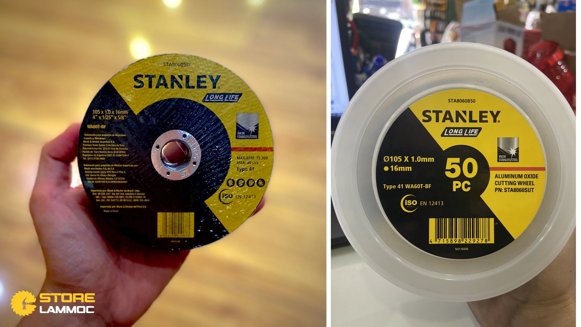 Những lưu ý quan trọng khi sử dụng đá cắt kim loại Stanley