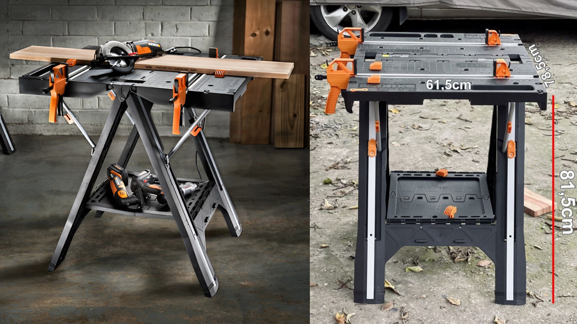 Những tính năng thú vi của bàn di động Worx WX051