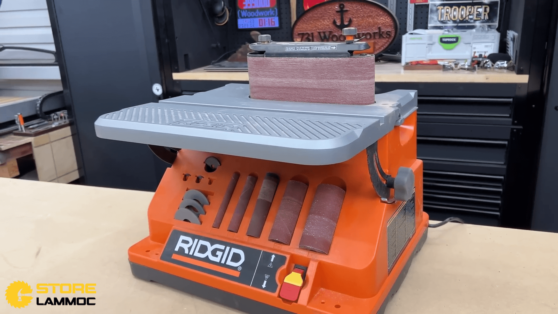 Phụ Kiện Của Máy Chà Tròn Ridgid