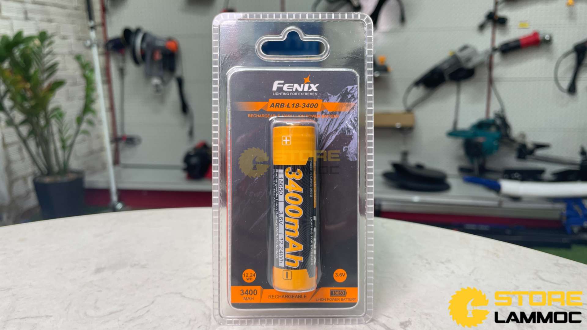 Pin sạc 18650 dung lượng cao 3400 mAh Fenix FN-ARB-L18-3400
