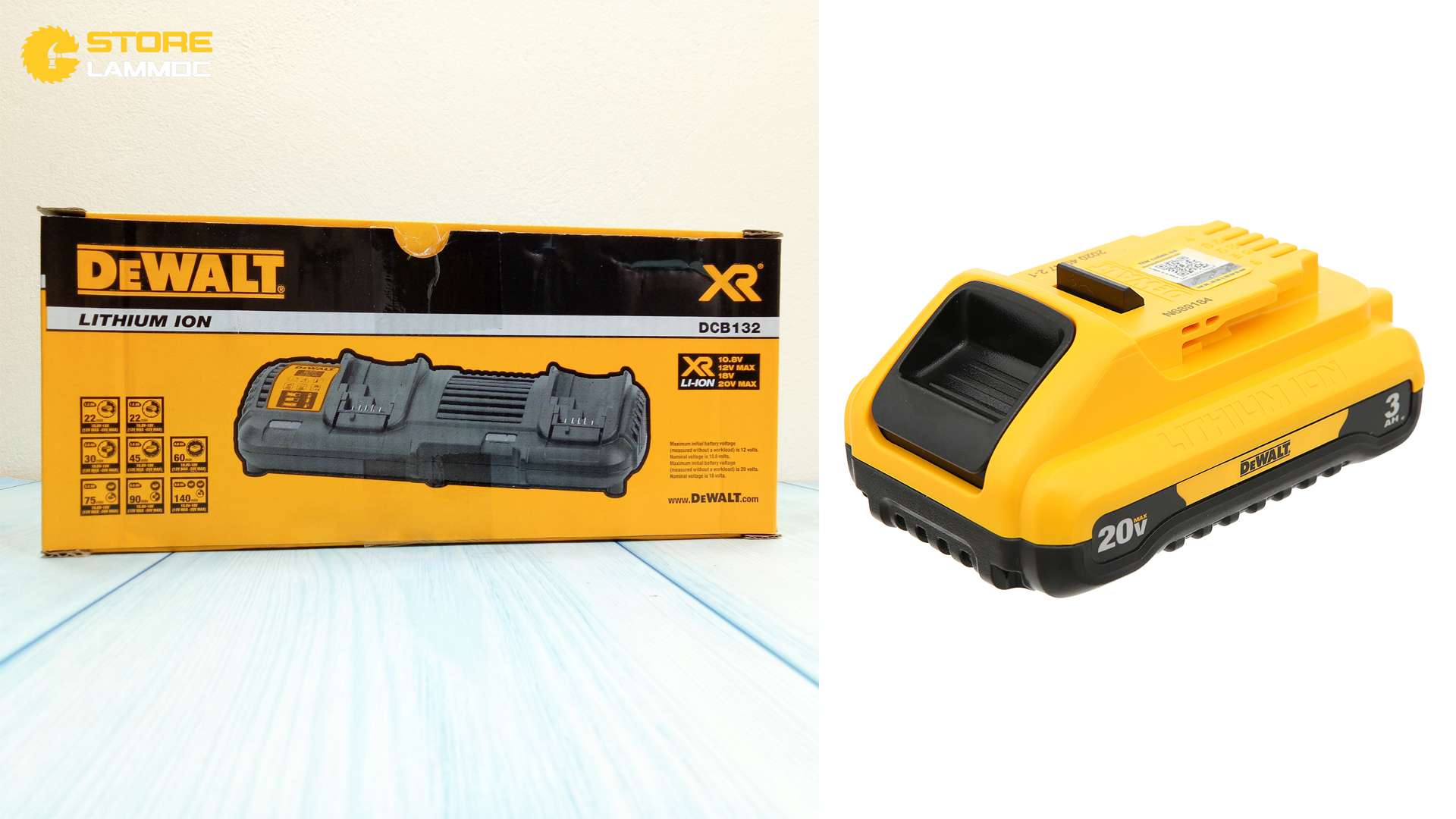 PIN SẠC DEWALT DCB187-B1 3AMPE 20V