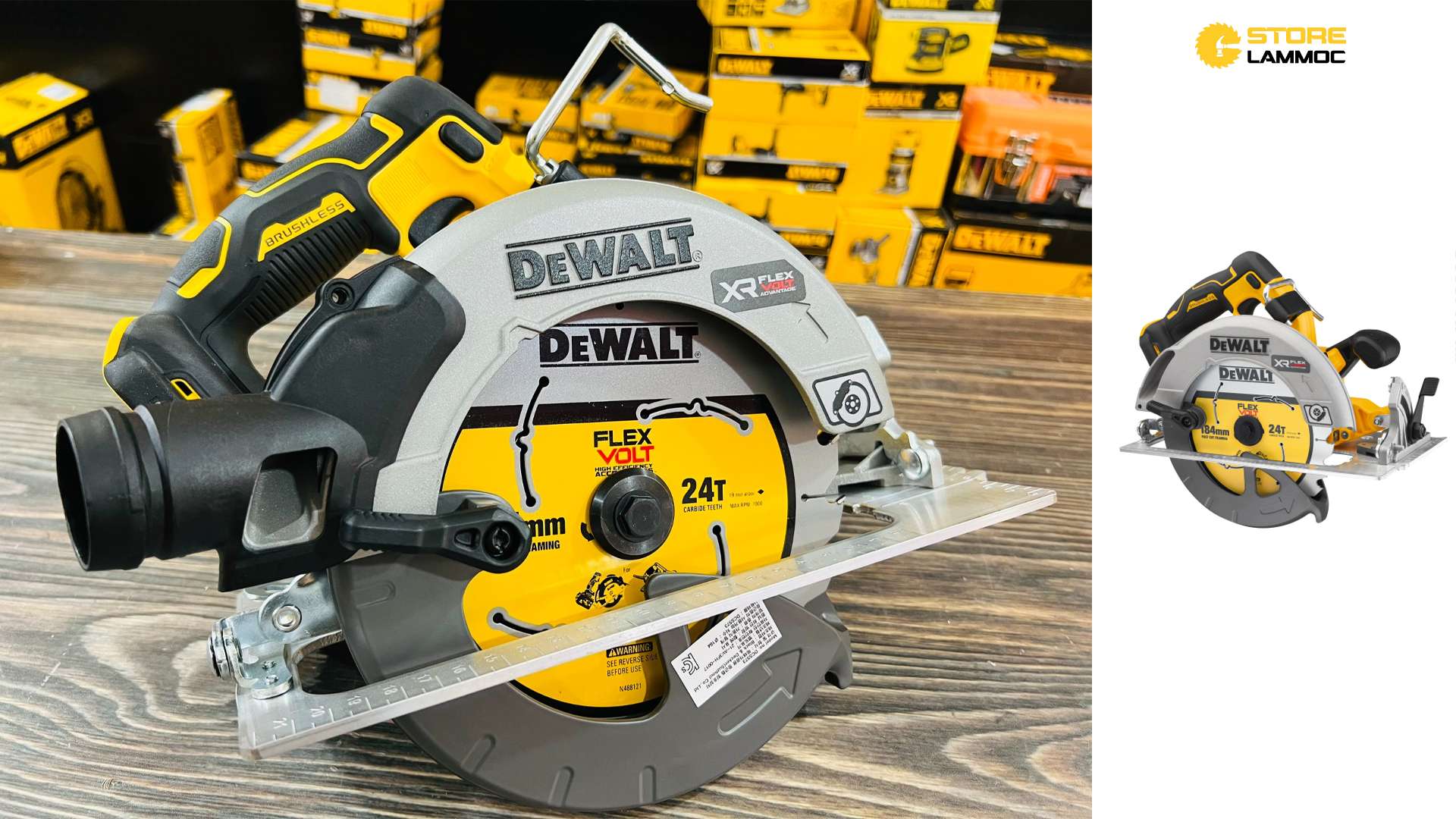 THÂN MÁY CƯA ĐĨA PIN DEWALT DCS573N-KR 20V