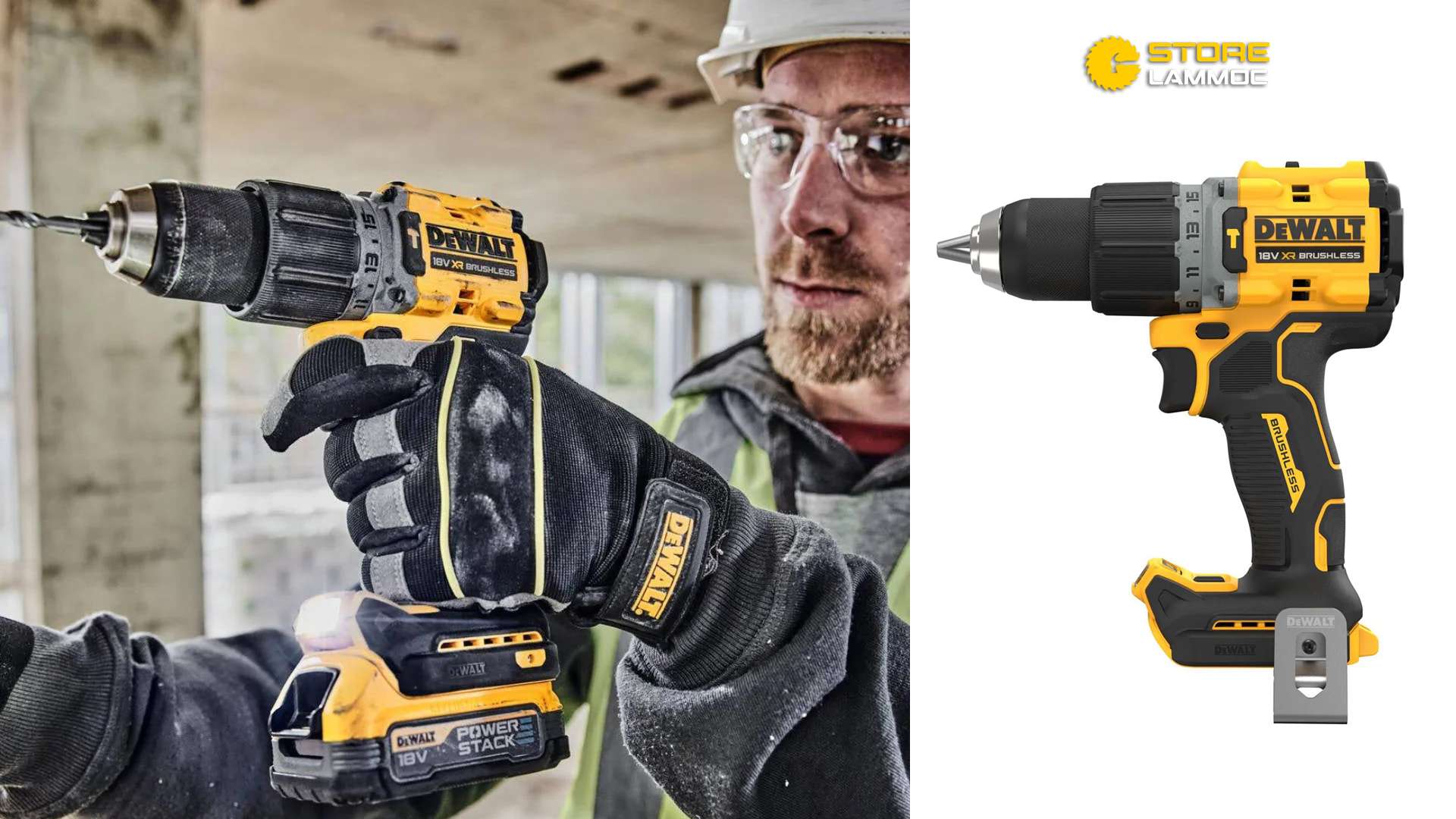 THÂN MÁY KHOAN VẶN VÍT PIN DEWALT DCD805NT 20V