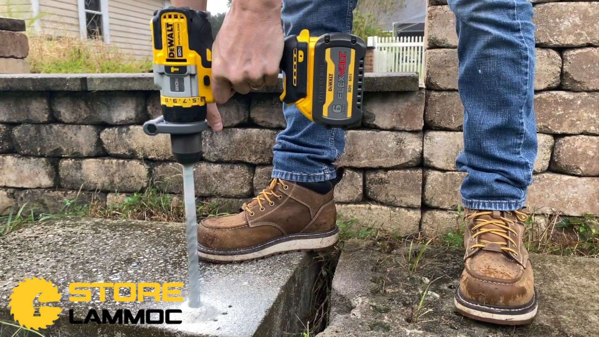 Thử nghiệm Máy khoan pin DeWalt Flexvolt DCD999