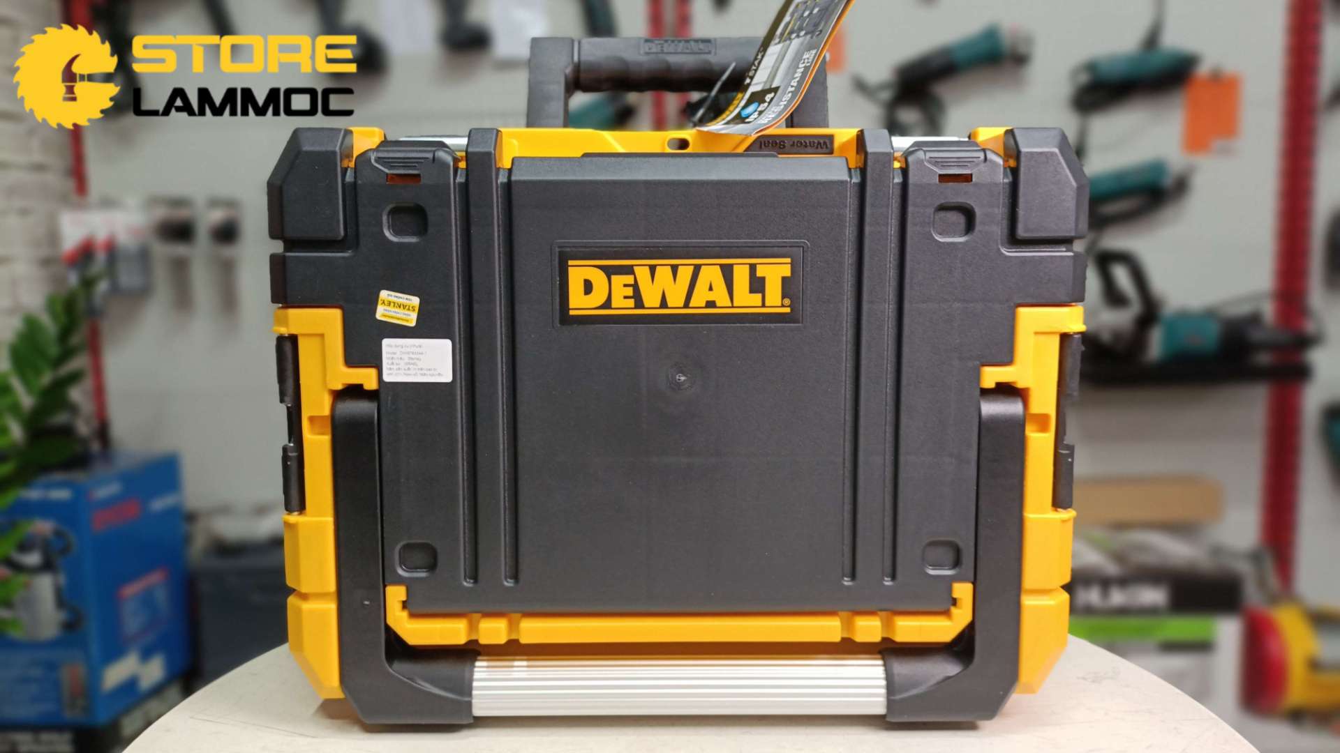 Thùng đồ nghề đựng ốc vít Dewalt TSTAK chống nước IP54 DWST83344-1