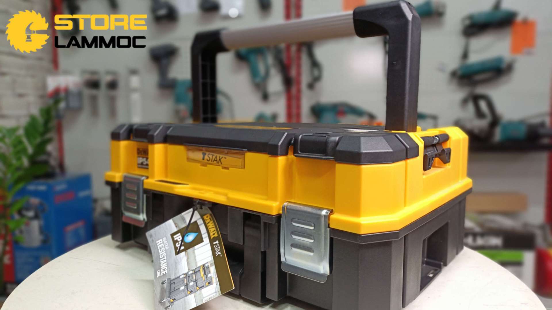 Thùng đồ nghề đựng ốc vít Dewalt TSTAK chống nước IP54 DWST83344-1