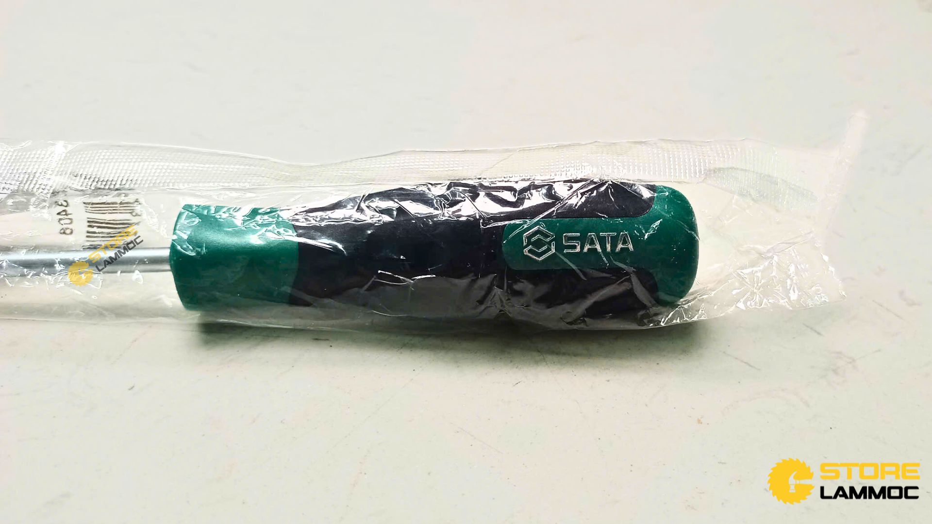 Tua vít chữ T đầu dẹp 5x100mm Sata 63408 - 4