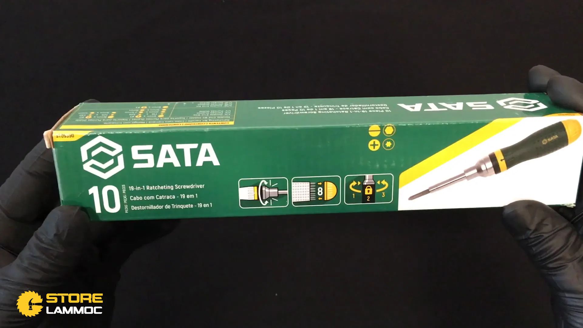 Tua vít Sata 19 trong 1 được đóng gói tốt