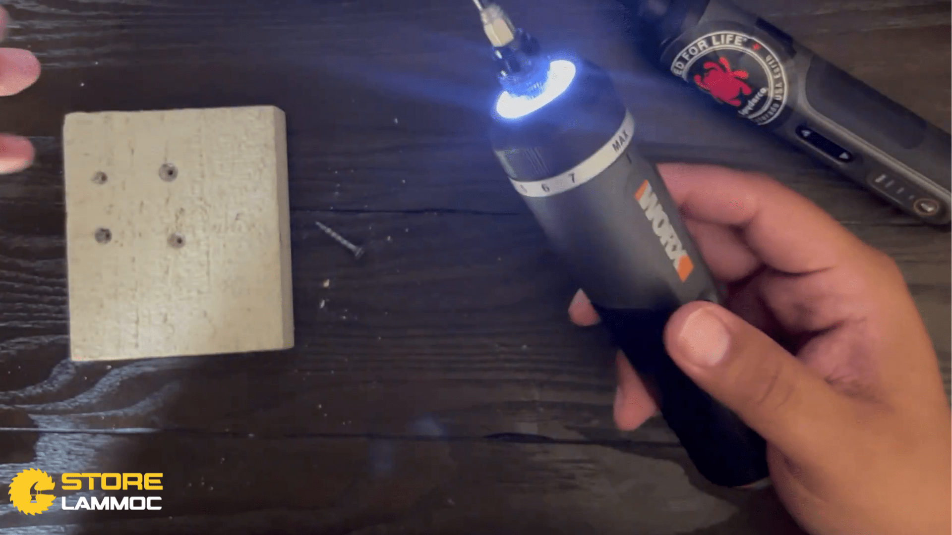 Worx WX242 Usage Test