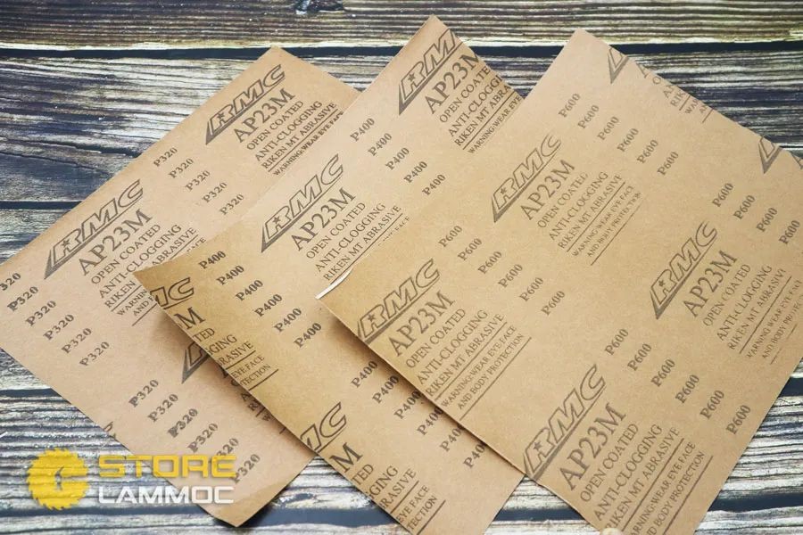 GIẤY NHÁM RMC AP23M 230X280MM P400