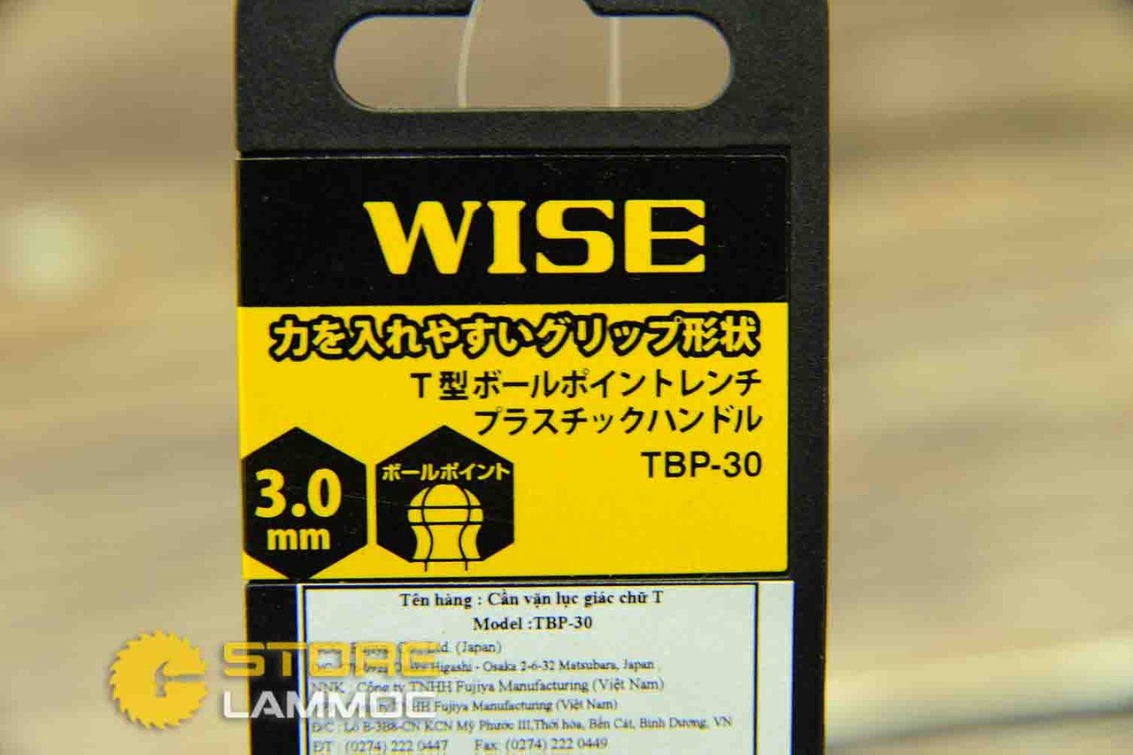 can van luc giac chu T 3mm WISE TBP-30