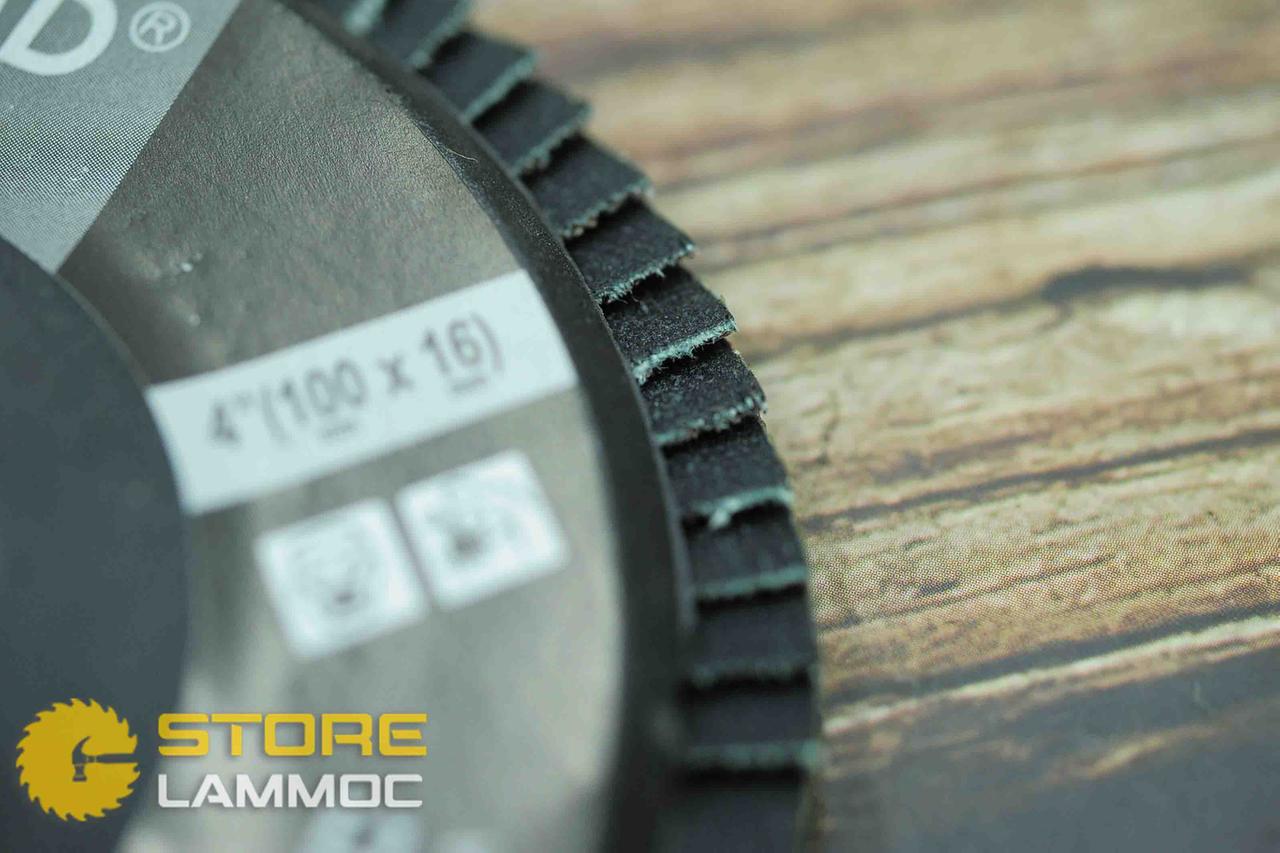 Đĩa chà nhám xếp 4" P80 SCORPION 11239S180