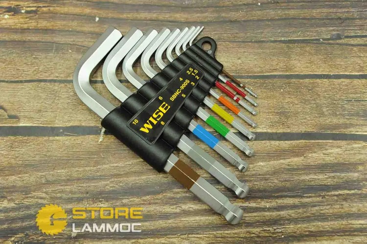 bo luc giac ngan dau bi 9 cay WISE SBNC-900S