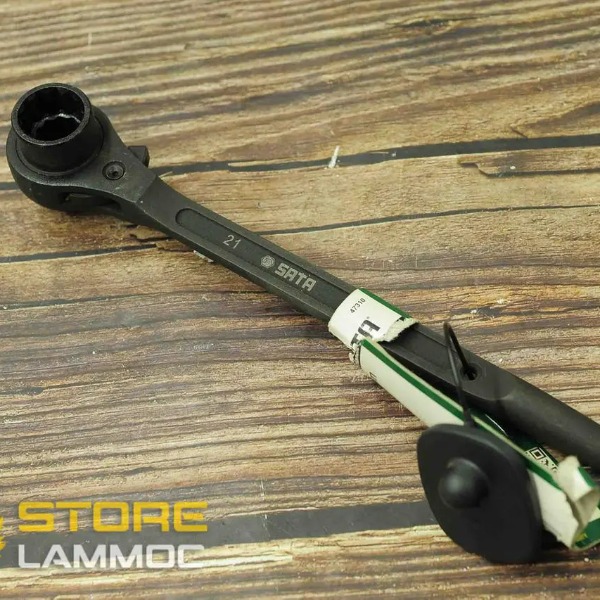 Cờ lê đuôi chuột tự động 17x19mm, 17x21mm, 19x21mm Sata 47309, 47310, 47312