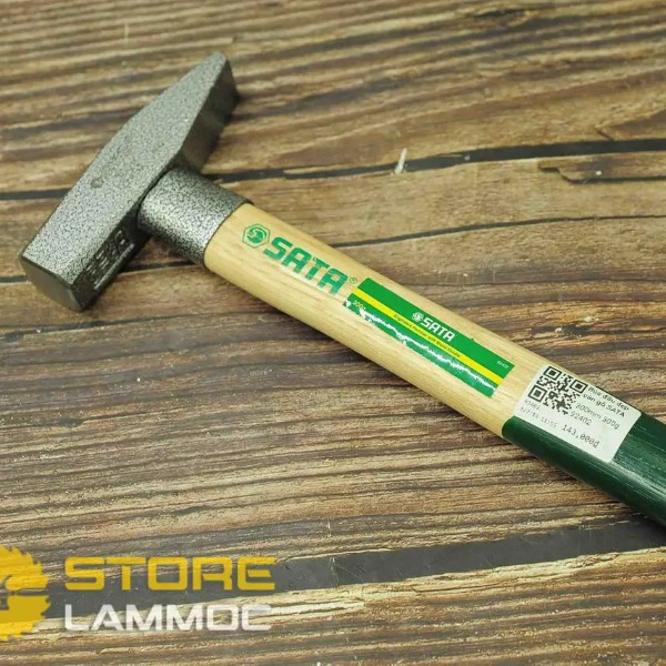 Búa đầu dẹp cán gỗ Sata 92402, 92403, 92405, 92406