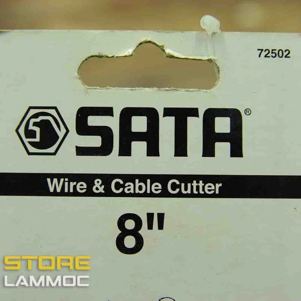 Kìm cắt dây cáp điện Sata 72502 8"