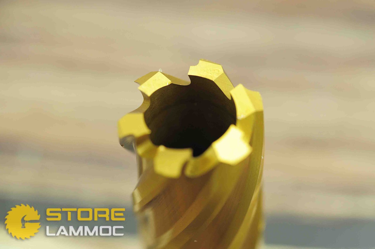 Mũi khoan từ thép gió (HSS) 23x25mm, 24x25mm, 26x25mm phủ Titanium (TIN) CFCOOPER