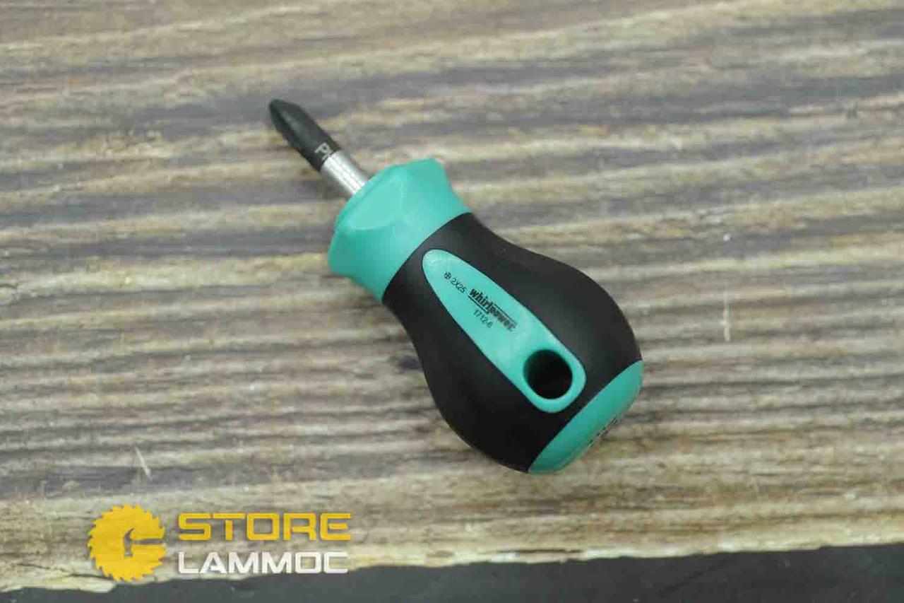 Tua vít Bake 4 cạnh ngắn #1, #2x25mm Whirlpower 1712-6-0251, 1712-6-0252