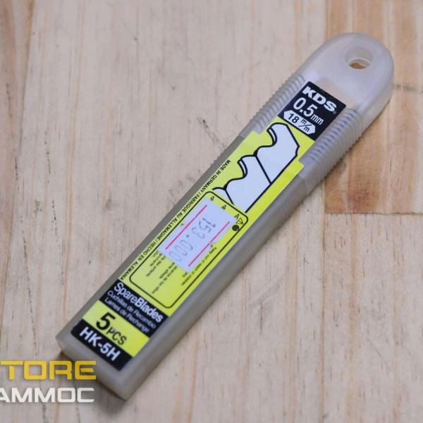 Lưỡi dao rọc giấy dạng móc 18mm KDS HK-5H kéo dây