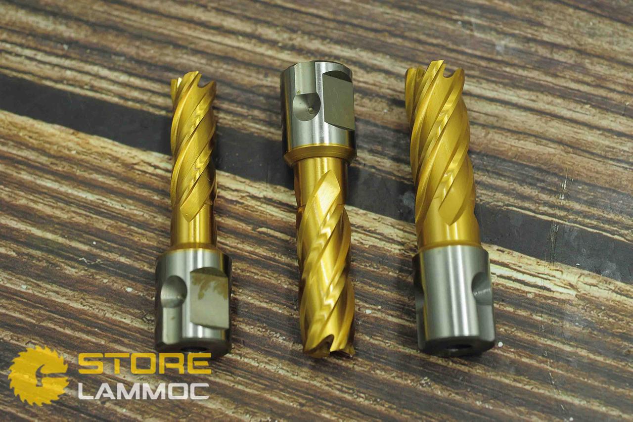 Mũi khoan từ thép gió (HSS) 12x35mm, 14x35mm, 16x35mm phủ Titanium (TIN) CFCOOPER