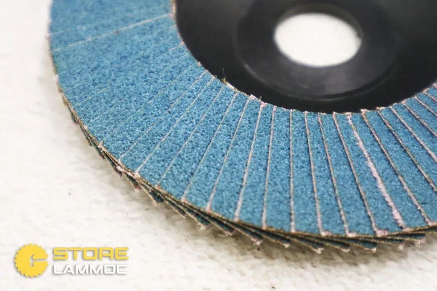 Nhám Đĩa Xếp Xanh P40, P60, P80, P100 Scorpion 11269